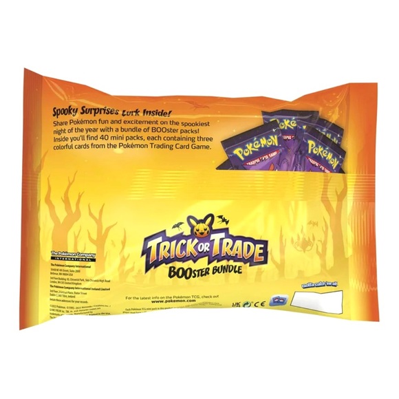 Pokemon Trading Cards TCG Trick Or Trade BOOster 40 Mini Packs Bundle New Sealed - Picture 15 of 16